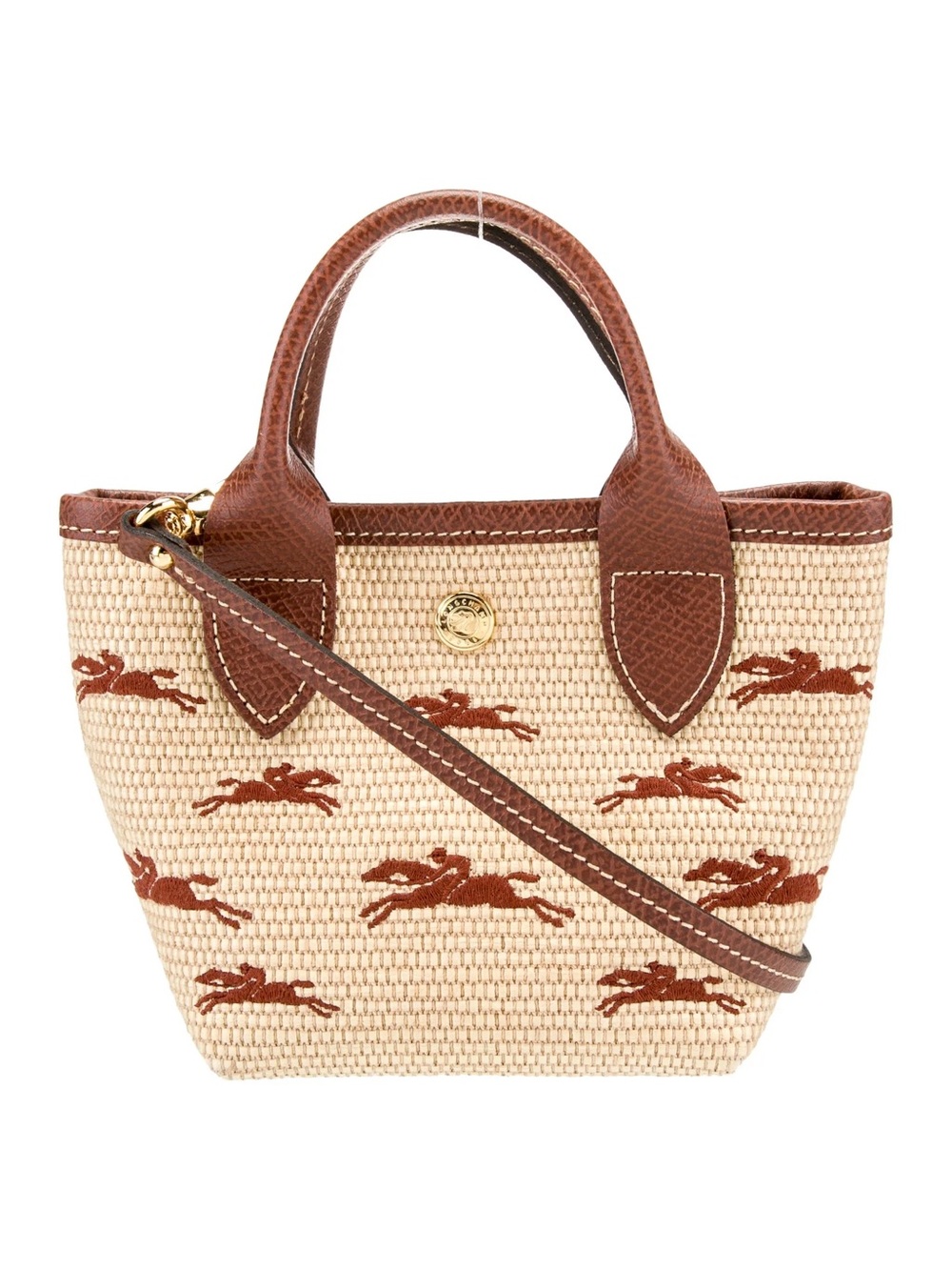 Longchamp Le Panier Raffia Bag